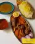 طرز تهیه خوراک ماهیچه گوسفندی مجلسی و ساده بدون رب با زعفران
