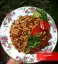 طرز تهیه رشته تپک بوشهری خوشمزه و محلی با بادمجان و لوبیا چشم بلبلی