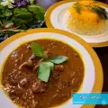 طرز تهیه خورش فسنجون با هویج و مرع جا افتاده و غلیظ برای 4 نفر