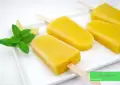 طرز تهیه بستنی یخی انبه و موز ساده و خوشمزه با خامه صبحانه