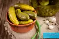 طرز تهیه خیارشور یک روزه خانگی خوشمزه بازاری با نخود + فیلم