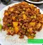 طرز تهیه خوراک نخود فرنگی خوشمزه و مجلسی با گوشت چرخ کرده