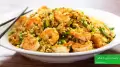 طرز تهیه پاستا برنجی با میگو لذیذ و ساده با طعمی فوق العاده گام به گام