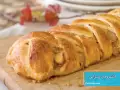 طرز تهیه اشترودل پیتزایی خانگی ساده و راحت با فر و بدون فر