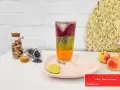 طرز تهیه شربت سه رنگ تابستانه با خاکشیر و پنیرک بدون رنگ خوراکی