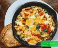 طرز تهیه املت منه من ترکی حرفه ای و مجلسی با سوجوک و فلفل سبز