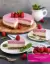 طرز تهیه چیز کیک تمشک یخچالی خوشمزه و شیک با بیسکویت پتی بور