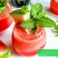 طرز تهیه موکتل هندوانه با شاتوت سرد و با کلاس کافی شاپی در خانه