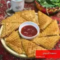 طرز تهیه سمبوسه کم روغن و کم هزینه بسیار خوشمزه در فر و ساندویچ ساز