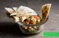 طرز تهیه سالاد لوبیا چشم بلبلی رژیمی و سالم با سیب زمینی بدون مرغ