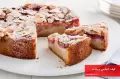 طرز تهیه کیک گیلاس و بادام خیلی خوشمزه با ماست در قابلمه و فر