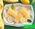 طرز تهیه بستنی یخی لیمویی خانگی و خوشمزه با قالب و بدون قالب