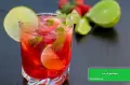 طرز تهیه موهیتو قرمز خوشرنگ و غلیظ و ساده به روش کافی شاپی