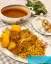 طرز تهیه آبگوشت ترکی با نخود و سبزی معطر لذیذ و مجلسی در قابلمه