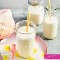 طرز تهیه شیک وانیلی مقوی و خوشمزه بدون خامه با بستنی در خانه