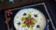 طرز تهیه شیر برنج بدون شکر با شیره انگور ساده و خوشمزه و فوری برای 4 نفر
