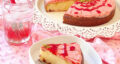 طرز تهیه پاند کیک توت فرنگی خوش طعم و آسان در خانه + کرم پنیری