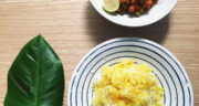 طرز تهیه خوراک نخود با مرغ ریش ریش لذیذ و خوش طعم به روش هندی