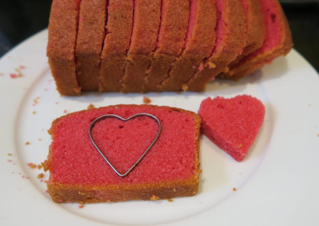 کیک قلبی برای ولنتاین