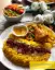 طرز تهیه مرغ زعفرانی آبدار بدون رب به روش رستورانی