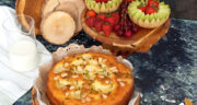 طرز تهیه کیک آناناس و نارگیل با پف زیاد مجلسی و بی نظیر با کره