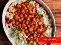 طرز تهیه سالاد سرد تابستانی ترکی با نخود و سبزی خرفه راحت و مقوی