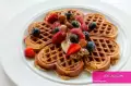 طرز تهیه وافل بدون شکر رژیمی و سریع در 3 دقیقه