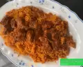 طرز تهیه استانبولی با گوشت خورشتی و پوره گوجه فرنگی لذیذ و مجلسی برای 4 نفر