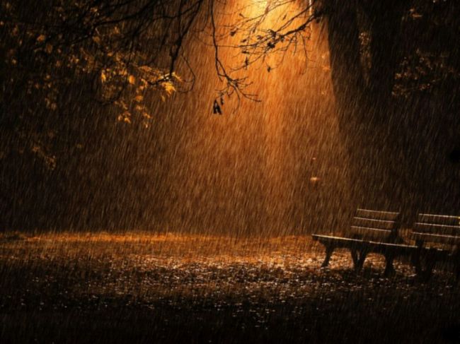متن اولین باران پاییزی برای استوری