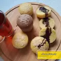 طرز تهیه کیک فنجانی دو رنگ (بدون فر) پف دار و آسان در 30 دقیقه