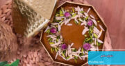 طرز تهیه حلوای ماهو عمانی فوق العاده خوشمزه با شیر عسلی و خامه