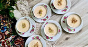 طرز تهیه دسر عربی برای ماه رمضان ساده و راحت با شیر عسلی