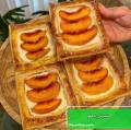 طرز تهیه شیرینی با هلو به سبک آلمانی با خمیر هزارلا در 15 دقیقه