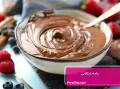 طرز تهیه خامه شکلاتی با شکلات تخته ای و خامه برای تزیین کیک