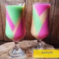 طرز تهیه ژله کج در لیوان با شیر، آموزش مرحله به مرحله