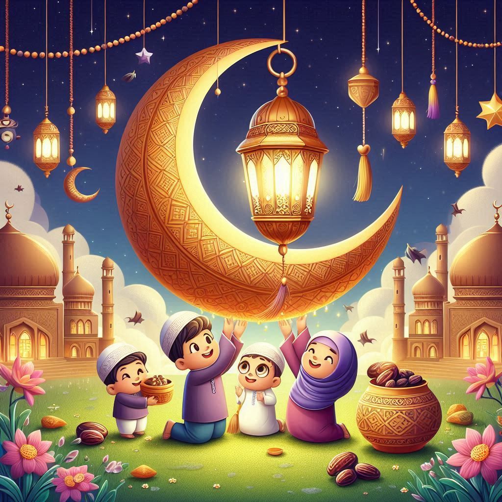 عکس ماه رمضان کودکانه
