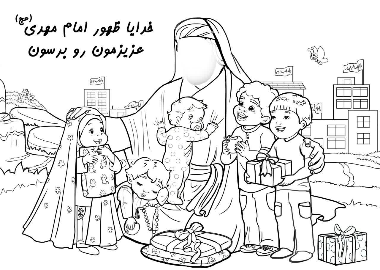 نقاشی نیمه شعبان حرفه ای