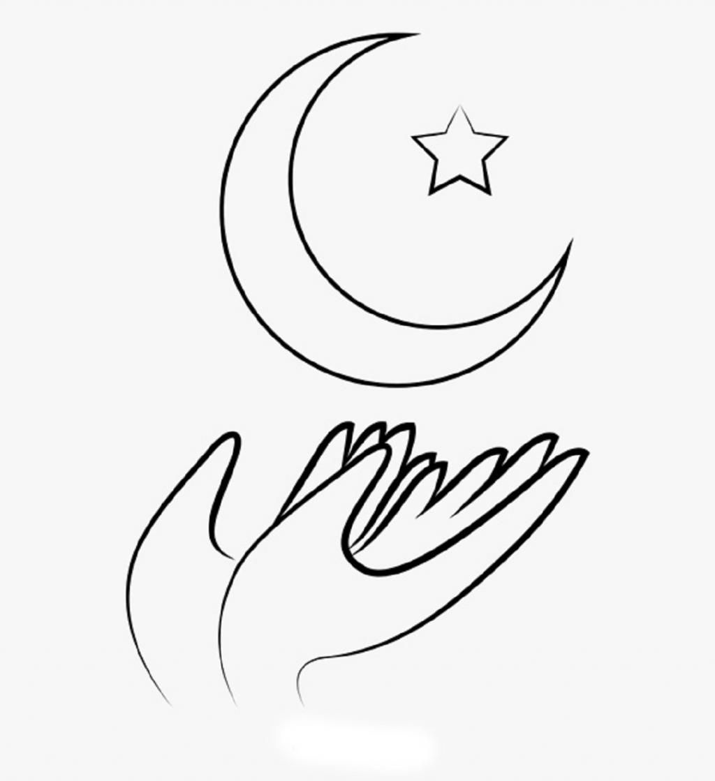 نقاشی ماه رمضان زیبا
