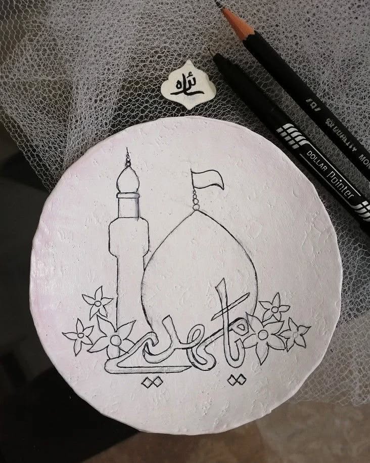 نقاشی نیمه شعبان حرفه ای