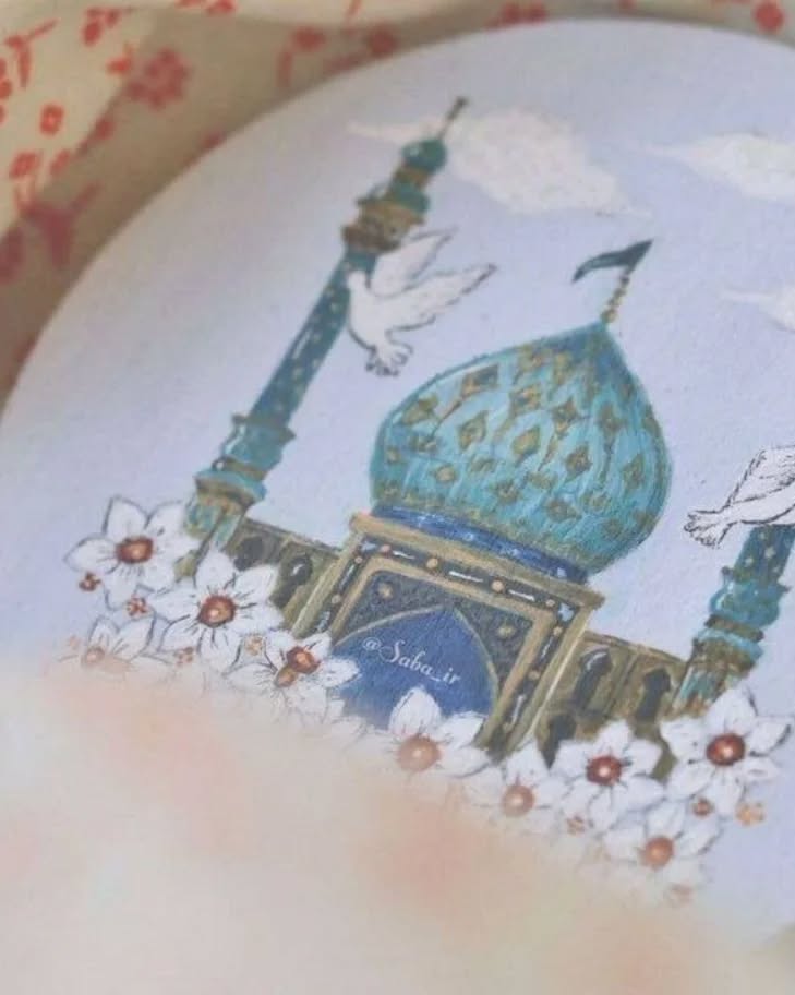نقاشی نیمه شعبان حرفه ای