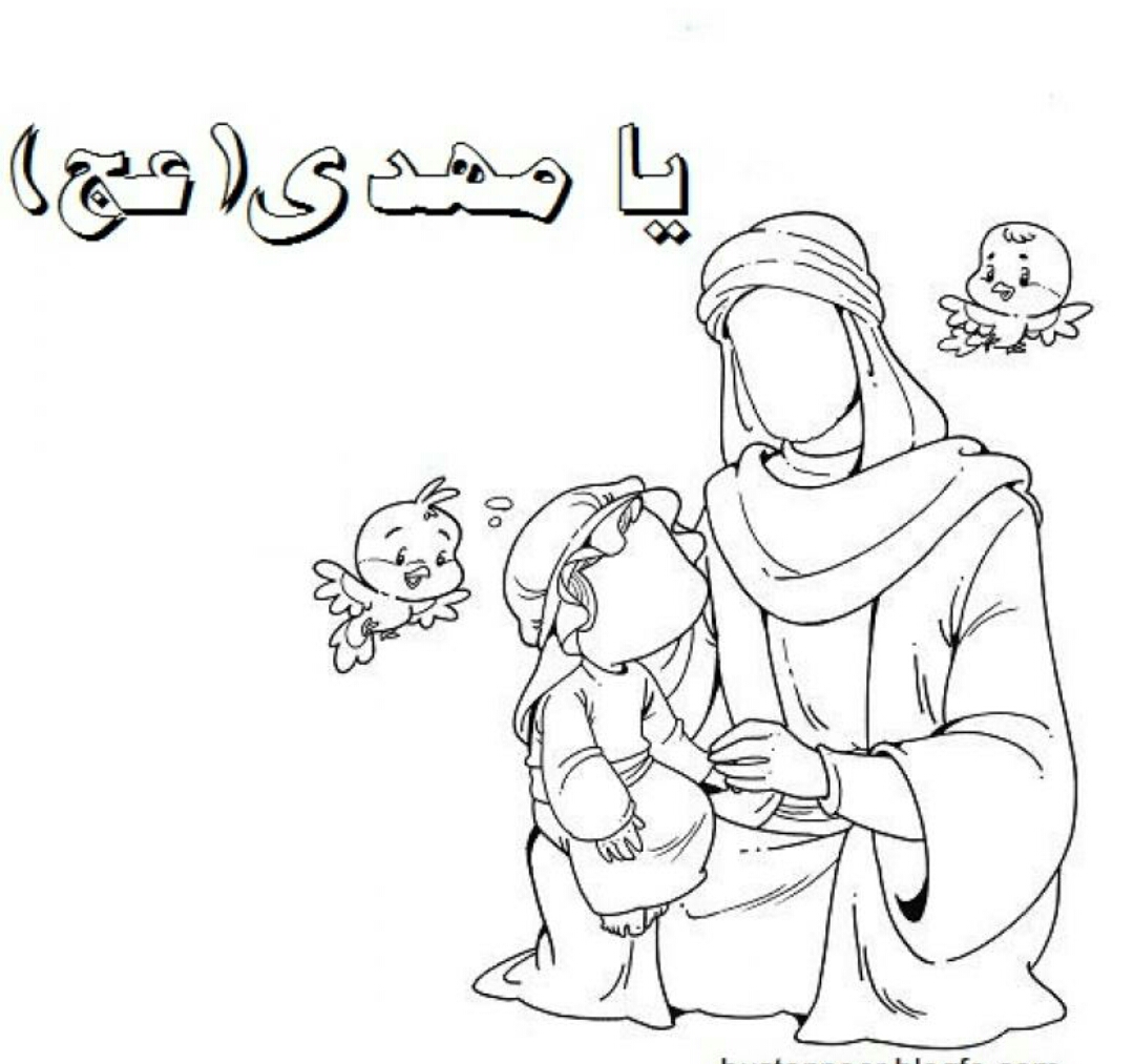 نقاشی درمورد نیمه شعبان