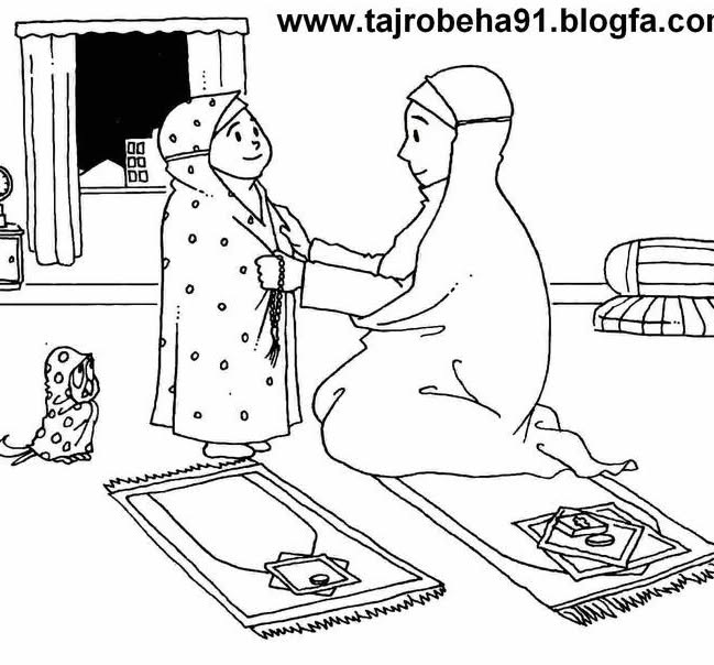نقاشی درمورد ماه رمضان