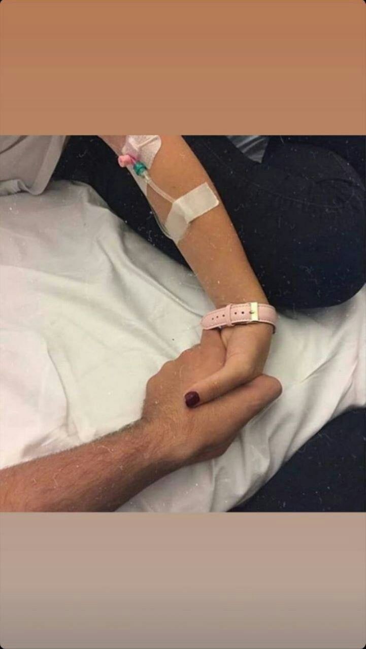 عکس فیک بیمارستانی سرم