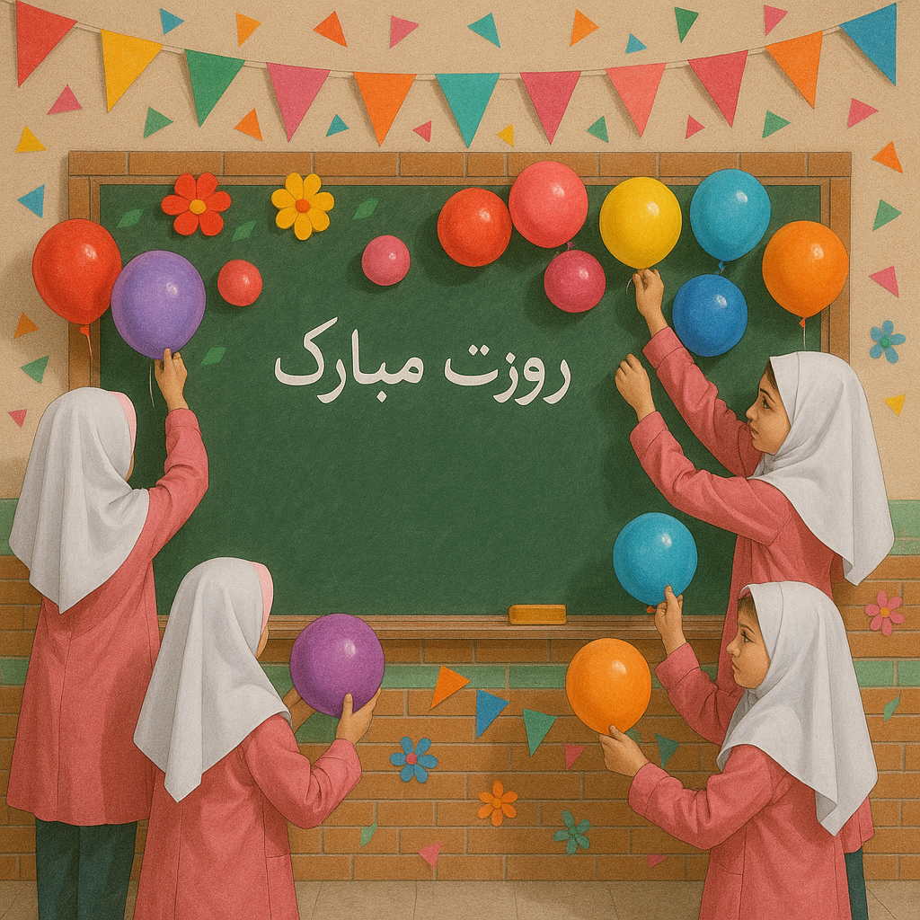 تزیین کلاس برای روز معلم 