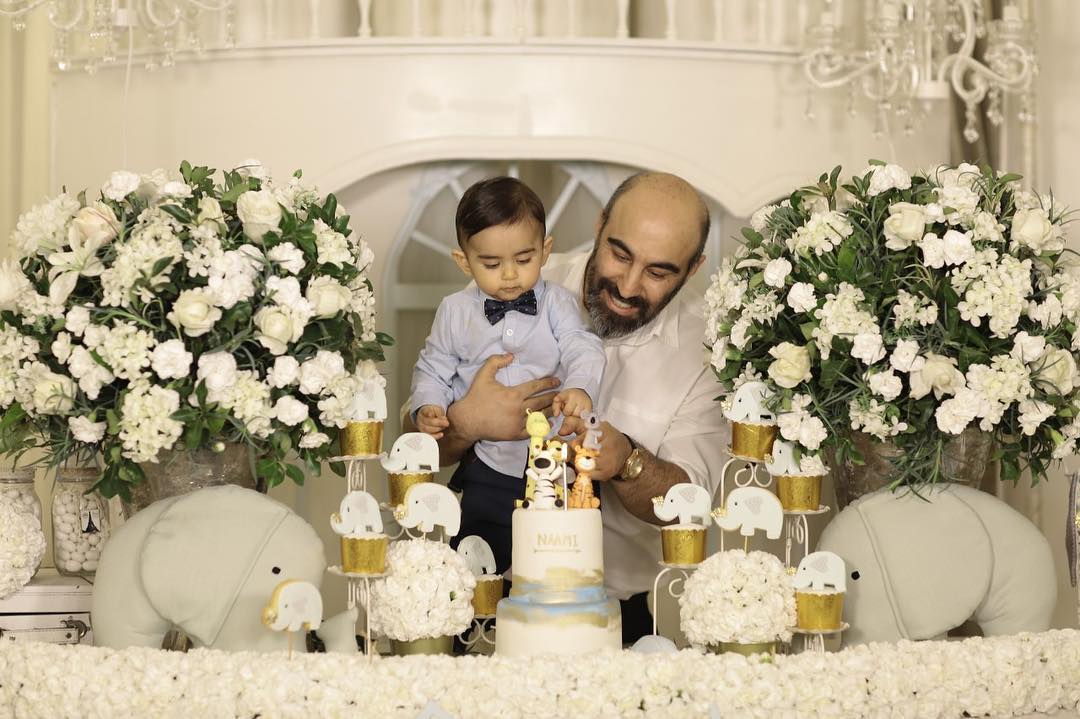 عکس فرزندان روشنک گلپا همسر محسن تنابنده
