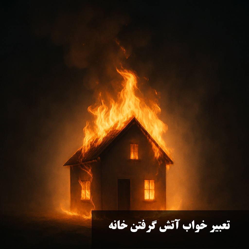 تعبیر خواب آتش گرفتن خانه
