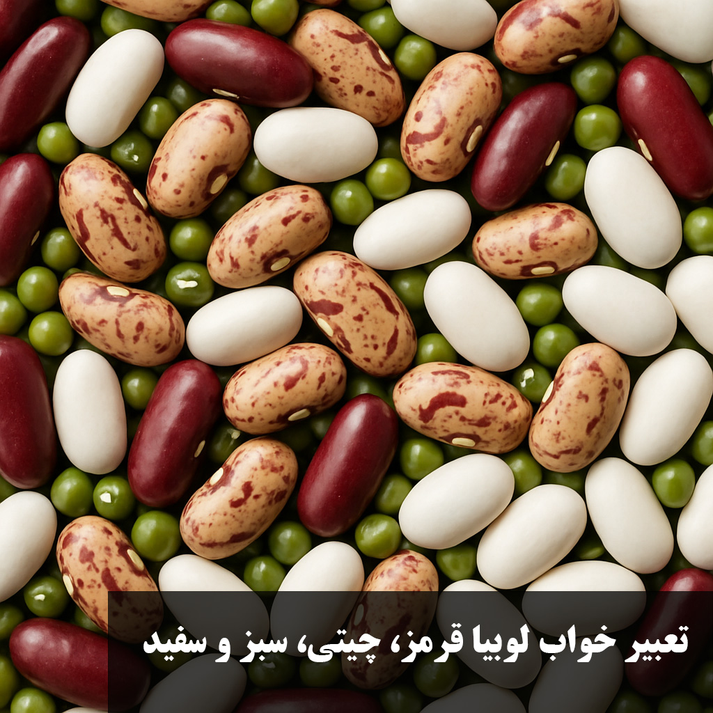 تعبیر خواب لوبیا قرمز، چیتی، سبز و سفید ار نظر امام صادق و حضرت یوسف
