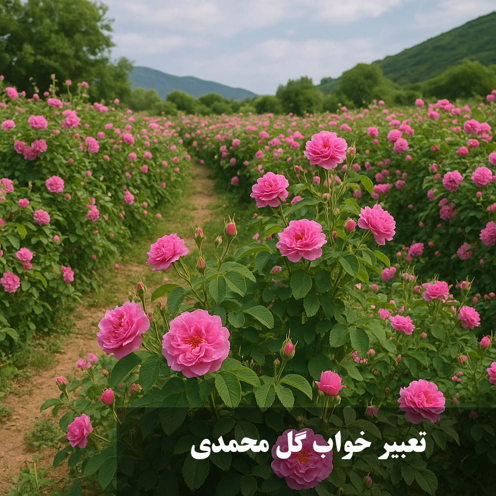 تعبیر خواب گل محمدی