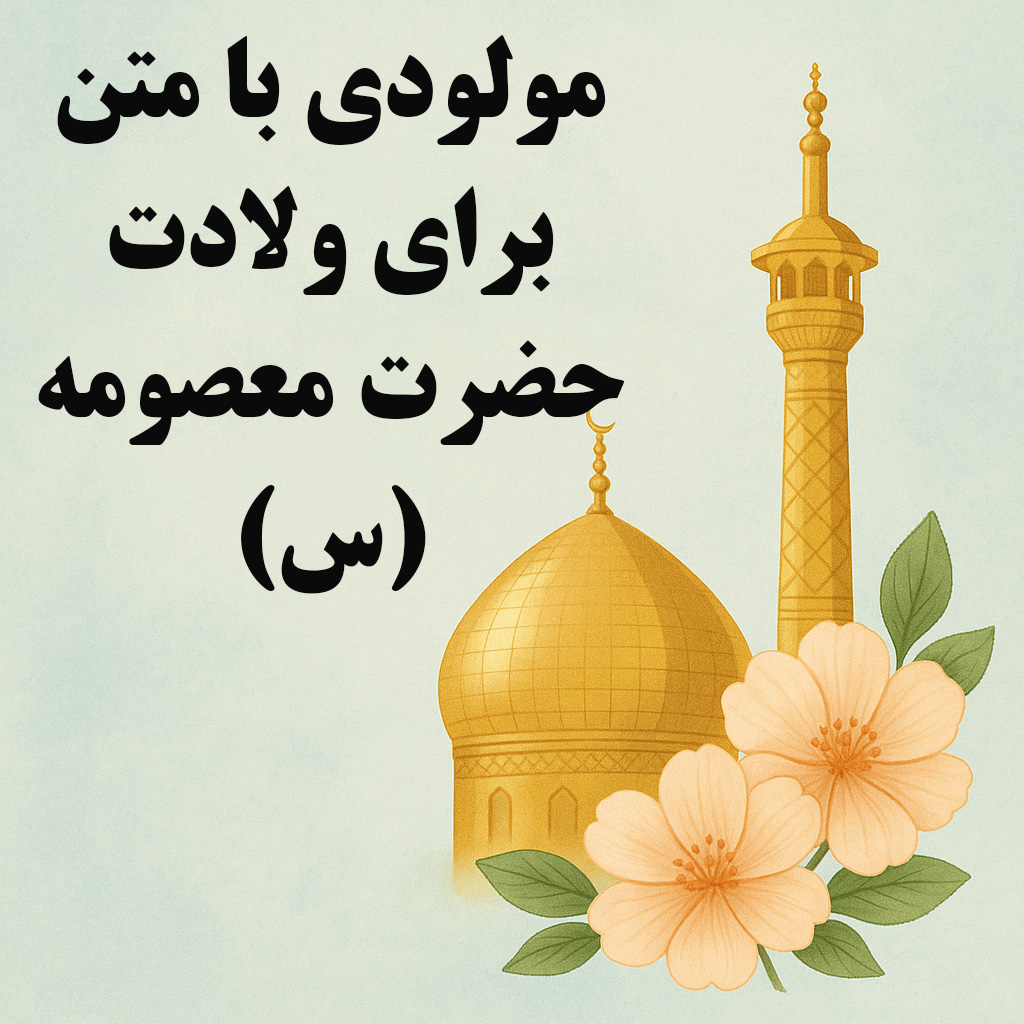 مولودی برای ولادت حضرت معصومه