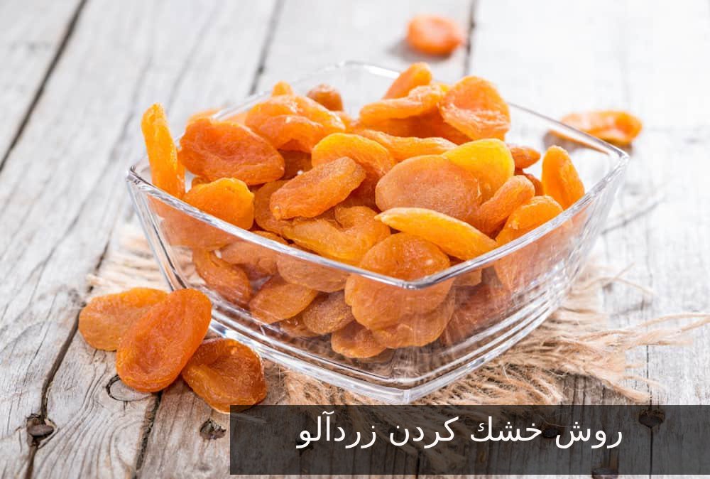 روش خشک کردن زردآلو
